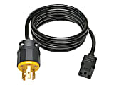 Tripp Lite 6ft Computer Power Cord Cable L6-20P to C13 Heavy Duty 15A 14AWG 6' - Power cable - NEMA L - P011006 1 thumbnail image