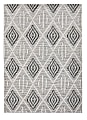 Linon Aria Area Rug, 3' x 5', Arkin Cream/Gray