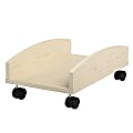 Christopher Lowell Shore Business CPU Cart, 7 1/8"H x 11 1/2"W x 19 1/2"D, Antiqued White 1 thumbnail image