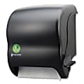 San Jamar® Ecological Green Towel Dispenser Ecological Green Towel Dispenser, 12.49" x 8.6" x 12.82", Black 1 thumbnail image