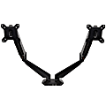 StarTech.com Dual Monitor Arm - USB Hub and Audio Ports in Base - Monitors up to 32" - VESA Monitor Stand Desk Mount 1 thumbnail image