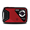 Minolta Waterproof MN30WP 21-Megapixel/1080p Digital Zoom Camera With 4x Lens, Red
