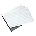 Office Depot® Brand Computer Paper, 1 Part, 18 Lb, 14 7/8" x 11", Non-Perforated, Bond, 1/2" Blue Bar, Box Of 2,500 Sheets 1 thumbnail image