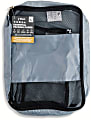 W + W Polyester Packing Cubes, 14-5/8"H x 9-7/8"W x 2-1/2"D, Gray, Pack Of 2 Cubes 1 thumbnail image