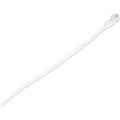 StarTech.com 100 Pack 4" Cable Tie with Mounting Hole - Screw Mount Zip Ties - Mountable Nylon Network Cable Tie Wraps - Self Locking - UL 1 thumbnail image