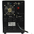 Tripp Lite UPS Smart 750VA 500W Tower AVR 100V-120V Pure Sign Wave USB DB9 SNMP RJ45 - 750VA/500W - 10 Minute Full Load - 8 x NEMA 5-15R