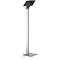 DURABLE TABLET HOLDER FLOOR - Stand - for tablet - aluminum, steel, ABS plastic - silver - screen size: 7"-13" - floor-standing