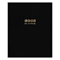 Day Designer Weekly/Monthly Planner, 8” x 10”, Black, January To December 2022, 133649