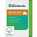 Intuit® QuickBooks® Online Simple Start 2020, 1-User, 1-Year Subscription, For Windows®/Mac®, Download 1 thumbnail image