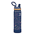 Takeya Actives Straw Lid Reusable Water Bottle, 22 Oz, Confetti Cool Ray 1 thumbnail image