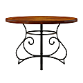 Powell Neville Dining Table, 30"H x 45"Dia., Cherry 1 thumbnail image