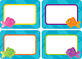 Teacher Created Resources Name Tags/Labels, 3-1/2" x 2-1/2", Colorful Fish 1 thumbnail image