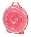 Iris Holiday Wreath Box, 25-1/4"L x 6-1/2"W x 28-1/4"H, Clear/Red 1 thumbnail image