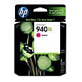 HP 940XL Magenta High-Yield Ink Cartridge, C4908AN