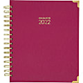 AT-A-GLANCE® Harmony Weekly/Monthly Planner, 7” x 8-3/4”, Berry, January To December 2022, 6099-805-59 1 thumbnail image