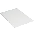 Partners Brand Plastic Corrugated Sheets, 24" x 36", White, Pack Of 10