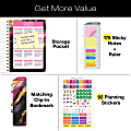 2026 Excello Brands Hardcover Fashion Daily/Weekly/Monthly Planner, 5.5" x 8", Dark Gold Marble November 2025 - December 2026, (FSHN-CY26-58-55) 1 thumbnail image