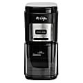 Mr. Coffee 12-Cup Automatic Burr Coffee Grinder, Black