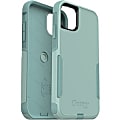 OtterBox Commuter Series - Back cover for cell phone - polycarbonate, synthetic rubber - mint way - for Apple iPhone 11