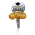 Amscan Congrats Grad Balloon Yard Sign, 28", Multicolor