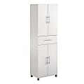 Ameriwood™ Home Camberly 4-Door/1-Drawer 24"W Storage Cabinet, Ivory