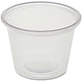 Genuine Joe 1 oz Portion Cups - 1 fl oz - Clear - Polystyrene - Beverage, Sauce - 50 Bag - 50 / Carton 1 thumbnail image