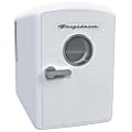 Frigidaire® 9-Can Mini Fridge Cooler with Crocodile Door, White, EFMIS181-WHTCROC 1 thumbnail image