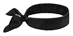 Ergodyne Chill-Its® 6702 Evaporative Cooling Bandanas, Black, Pack Of 12 Bandanas 1 thumbnail image