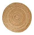 Anji Mountain Kerala Natural Jute Rug, 4', Tan 1 thumbnail image