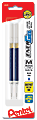 Pentel® EnerGel Liquid Gel Pen Refills, Needle Point, 0.7 mm, Blue, Pack Of 2 Refills 1 thumbnail image