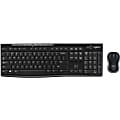Logitech MK270 Wireless Keyboard and Mouse Combo - USB Plunger Wireless RF 2.40 GHz Keyboard - 103 Key - 920008813 1 thumbnail image
