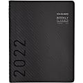 AT-A-GLANCE® Contemporary Weekly/Monthly Planner, Letter Size, Graphite, January To December 2022, 70950X45 1 thumbnail image