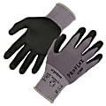 Ergodyne Proflex 7000-12PR Nitrile-Coated Cut-Resistant Gloves, Gray, X-Large, Set Of 12 Pairs