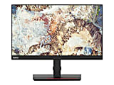 Lenovo ThinkVision T22i-20 22" Class Full HD LCD Monitor - 16:9 - Raven Black - 21.5" Viewable - In-plane Switching (IPS) Technology - WLED Backlight - 1920 x 1080 - 16.7 Million Colors - 250 Nit - 4 ms - 75 Hz Refresh Rate - HDMI - VGA