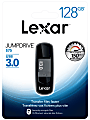 Lexar® JumpDrive® S75 USB 3.0 Flash Drive, 128GB, Gray, LJDS75-128ABNLN 1 thumbnail image