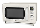 Nostalgia Mid-Century Retro Microwave, 0.9 Cu. Ft., Cream 1 thumbnail image