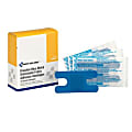 First Aid Only Metal-Detectable Knuckle Bandages, 1-1/2" x 3", Blue, Box Of 40 Bandages 1 thumbnail image