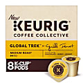 Keurig Coffee Collective Global Trek Single-Serve K-Cup Pods, Medium Roast Coffee, 8 Count 1 thumbnail image