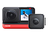 Insta360 ONE RS Twin Edition - 360° action camera - 5.7K / 30 fps - Wi-Fi, Bluetooth - underwater up to 16ft