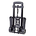 Samsonite® Compact Folding Luggage Cart, 70 Lb. Capacity, 37"H x 10"W x 12"D, Black