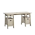 Sauder® Trestle 59"W Executive Computer Desk, Chalked Chestnut