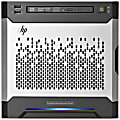 HP ProLiant MicroServer Gen8 Ultra Micro Tower Server - 1 x Intel Xeon E3-1220L v2 Dual-core (2 Core) 2.30 GHz - 4 GB Installed DDR3 SDRAM - 2 TB (2 x 1 TB) HDD - Serial ATA/600 Controller - 0, 1, 10 RAID Levels - 1 x 150 W