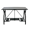 Origami® Computer Desk, Black 1 thumbnail image
