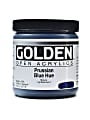 Golden OPEN Acrylic Paint, 8 Oz Jar, Prussian Blue Hue