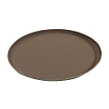 Carlisle Griptite 2 Round Serving Tray, 14", Tan 1 thumbnail image