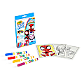 Crayola Color Wonder Spidey & His Amazing Friends Mini Box Set, 12 Coloring Pages & 4 Mess Free Markers, Toddler Coloring, Gift for Kids, 3+ 1 thumbnail image