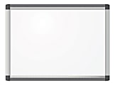 U Brands PINIT Magnetic Dry-Erase Whiteboard, 17" x 23", Aluminum Frame With Silver Finish