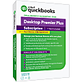 Intuit® QuickBooks® Desktop Premier Plus With Enhanced Payroll, 2022, 1-Year Subscription, For Windows®, Disc/Download 1 thumbnail image