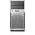 HP ProLiant ML310e G8 v2 4U Micro Tower Server - 1 x Intel Xeon E3-1220 v3 Quad-core (4 Core) 3.10 GHz - 8 GB Installed DDR3L SDRAM - 2 TB (2 x 1 TB) HDD - Serial ATA/600 Controller - 0, 1, 10 RAID Levels - 1 x 350 W 1 thumbnail image