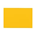 LUX Mini Flat Cards, #17, 2 9/16" x 3 9/16", Sunflower Yellow, Pack Of 250 1 thumbnail image